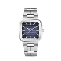 Michel Herbelin - Montre Cap Camarat carrée fond bleu 12246B15
