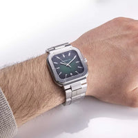 Michel Herbelin - Montre Cap Camarat carrée fond vert 1224B16