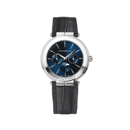 Michel Herbelin - Montre Newport Slim Fond Bleu 12722AP15