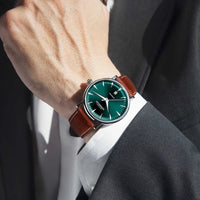 Michel Herbelin - Montre Inspiration Automatic Fond Vert 1647AP16BR
