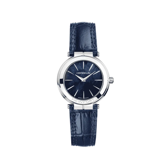 Michel Herbelin - Montre Newport Slim Bleue