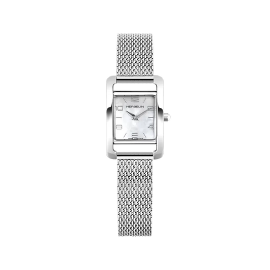 Michel Herbelin - Montre V AVENUE Maille Milanese Argent 17437AP29B