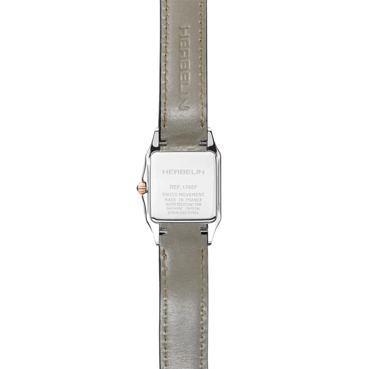 Michel Herbelin - Montre LUNA en Cuir Noir 17457TR01