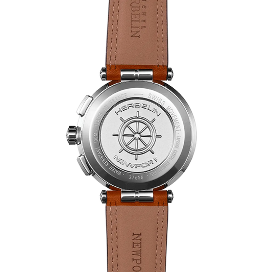 Michel Herbelin - Montre Newport Chrono Fond Bleu