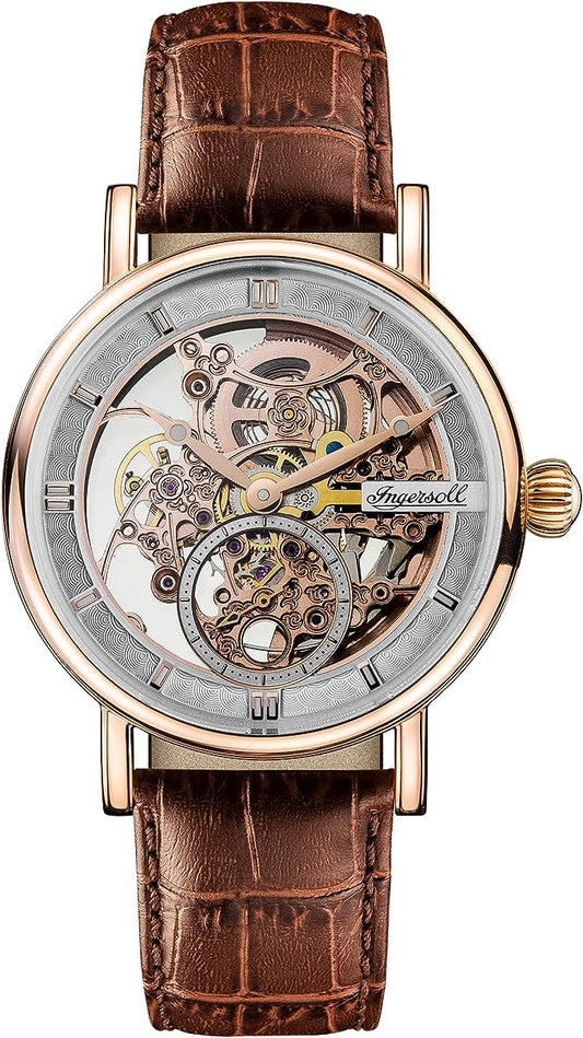 Montre Homme Ingersoll Automatique Cuir Marron