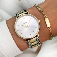 Montre Femme Cluse Minuit Steel Bicolour