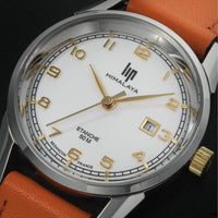 LIP - Montre Femme Himalaya Cuir Orange