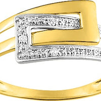Bague Femme Pixies Or Jaune & Blanc Diamant