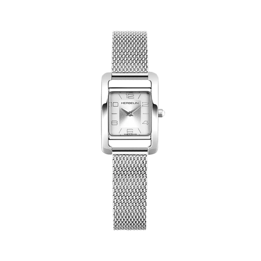 Michel Herbelin - Montre V AVENUE Maille Milanese Argent 17437/21B