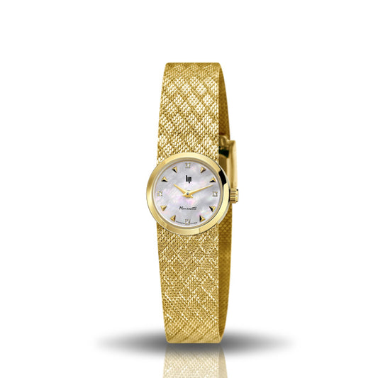 LIP - Montre Femme Henriette Vintage Dorée