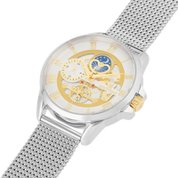 Montignac - Montre Quartz Acier Cadran Argent