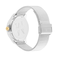 Montignac - Montre Quartz Acier Cadran Argent