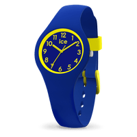 Ice Watch Montre Silicone Bleu & Jaune Small_Pixies