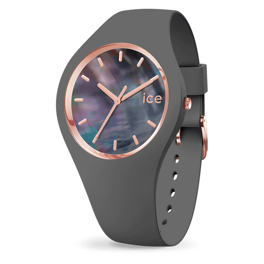 Ice Watch Montre Silicone Grise Violet Nacré Medium_Pixies