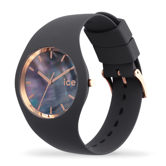 Ice Watch Montre Silicone Grise Violet Nacré Medium_Pixies