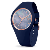 Ice Watch - Montre Silicone Bleu Cadran Nacré Small