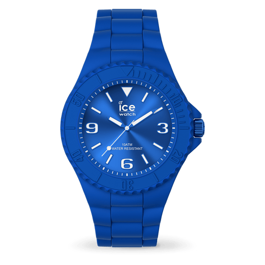 Ice Generation Montre Silicone Bleu Flashy Medium_Pixies