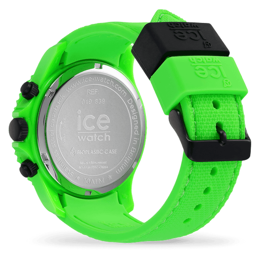 Ice Chrono Montre Silicone Vert Neon Large_Pixies