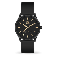 Ice Watch Montre Silicone Noir Doré Solar Power_Pixies
