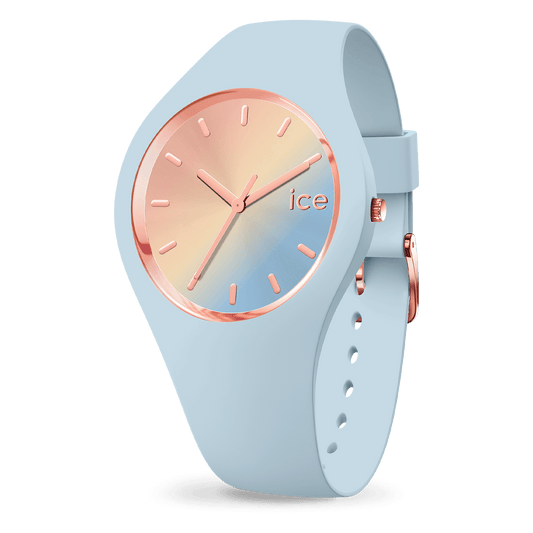 Ice Watch Montre Silicone Bleu Pastel Sunset Small_Pixies