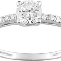 Pixies Bague De Fiançailles Solitaire 375 Millièmes_Pixies