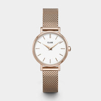 Cluse Montre Boho Chic Petite Mesh Rose_Pixies
