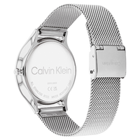 Calvin Klein Montre Timeless Maille Milanaise Grise_Pixies