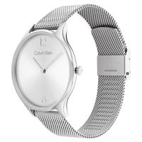 Calvin Klein Montre Timeless Maille Milanaise Grise_Pixies