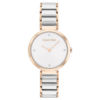 Calvin Klein Montre Timeless Bicolore & Cristaux_Pixies