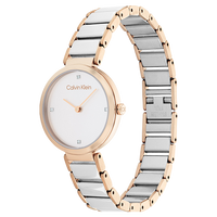 Calvin Klein Montre Timeless Bicolore & Cristaux_Pixies