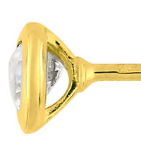 Pixies Boucles d'Oreilles Coeur Or Jaune_Pixies