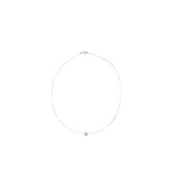 Pixies Collier Fil de Nylon Solitaire Argent 925_Pixies