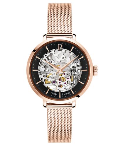 Pierre Lannier Montre Automatique Rose Gold Cadran Squelette_Pixies