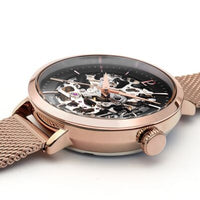 Pierre Lannier Montre Automatique Rose Gold Cadran Squelette_Pixies