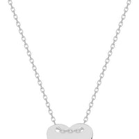 Pixies - Collier Pendentif Cœur Argent 925