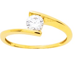 Pixies Bague Or Jaune 375 Millièmes & Oxyde_Pixies