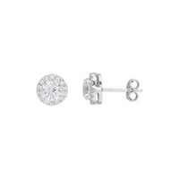 Pixies - Boucles d'Oreilles Oxyde De Zirconium Argent 925