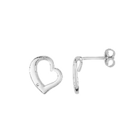 Boucles d'Oreilles Cœur Argent 925_Pixies