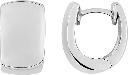 Boucle d'Oreilles Dormeuses Ronde Argent 925_pixies bijoux