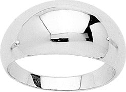 Pixies-Bague Anneau Bombé Femme Argent 925/1000