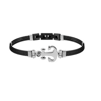 Bracelet Homme Ancre Acier