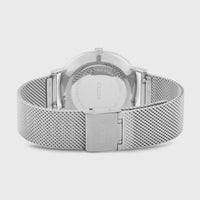 Cluse Montre Boho Chic Mesh Noire Silver_Pixies