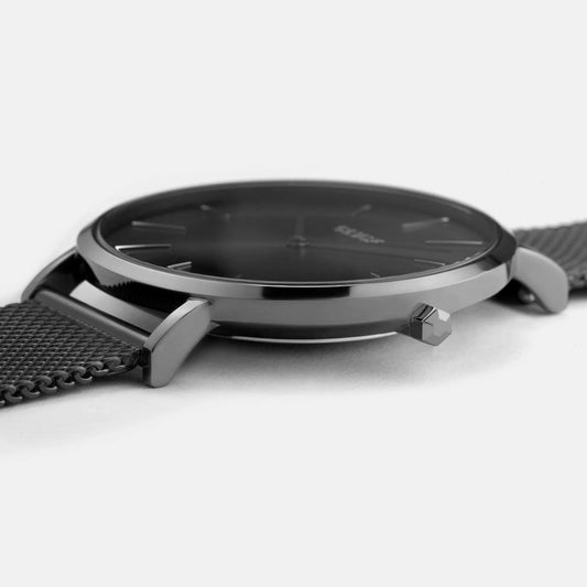 Cluse Montre Chic Mesh Grise Foncée_Pixies