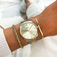 Cluse Montre La Féroce Steel Bicolore_Pixies
