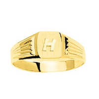 Pixies Chevalière H Or Jaune 375 millièmes_Pixies