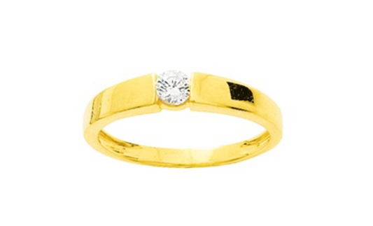 Pixies Bague Oxyde Or Jaune 375 Millièmes_Pixies