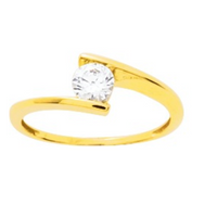 Pixies Bague Or Jaune 375 Millièmes & Oxyde_Pixies