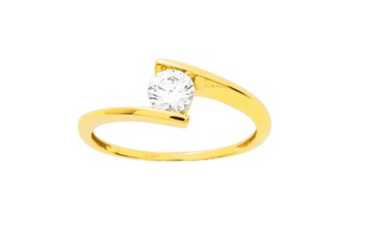 Pixies Bague Or Jaune 375 Millièmes & Oxyde_Pixies