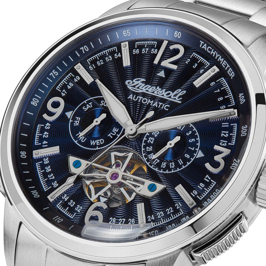 Ingersoll Montre The Regent Automatique Cadran Bleu_Pixies