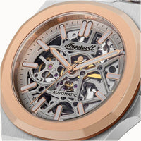 Montre Homme Ingersoll "The Catalina " Automatique Bracelet Cuir Marron